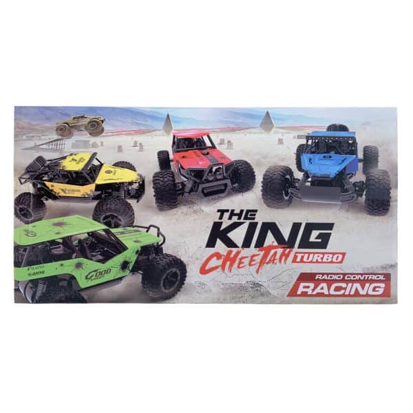 King Cheetah Turbo RC Car - GT50433 - Back