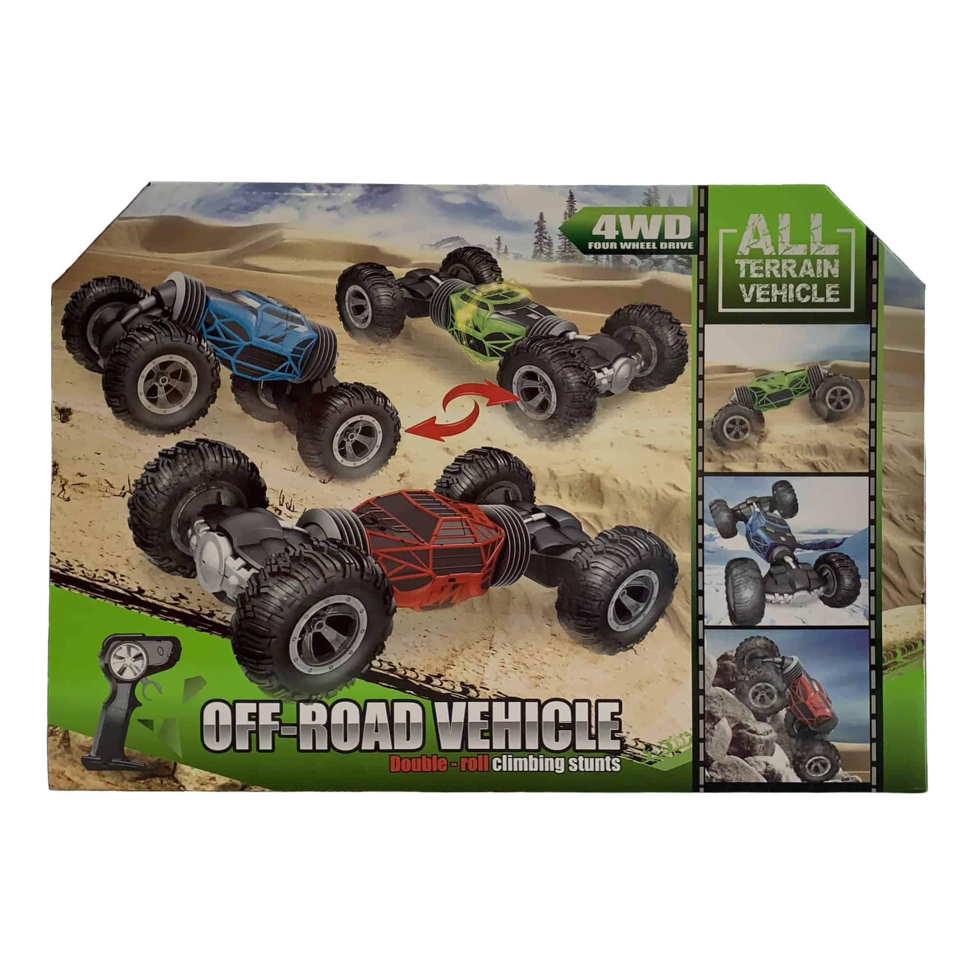 double sided rc car