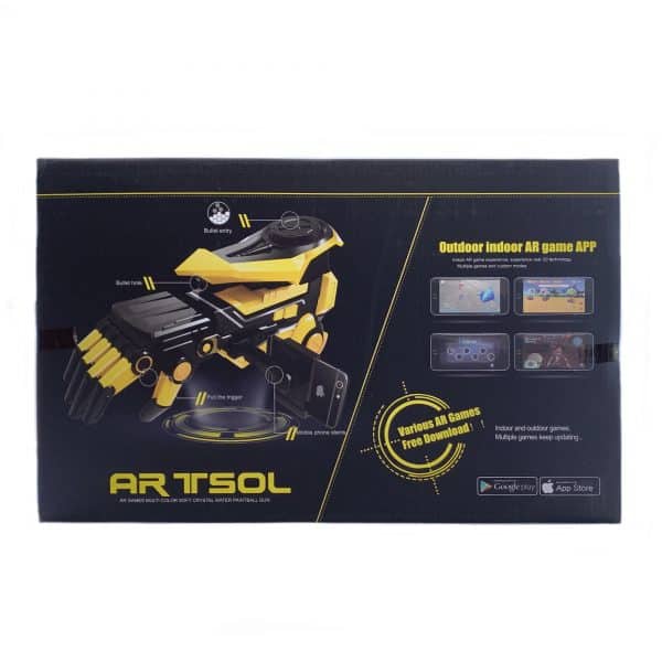 Robot Arm AR and Gel Blaster Gun - GT92130 - Box Back