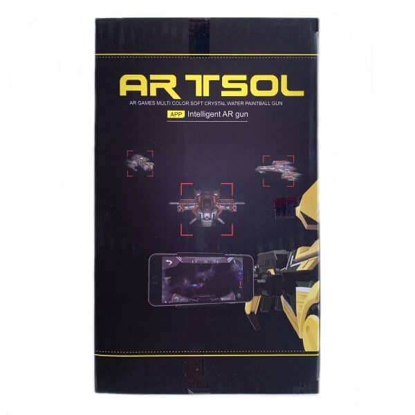 Robot Arm AR and Gel Blaster Gun - GT92130 - Box Side